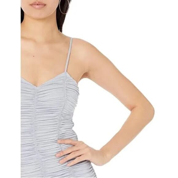 RUCHED MINI DRESS size Large (b19) - Picture 5 of 7